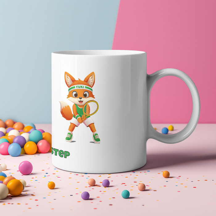 Court Vibes Tasse mit Yuki Split Step Motiv