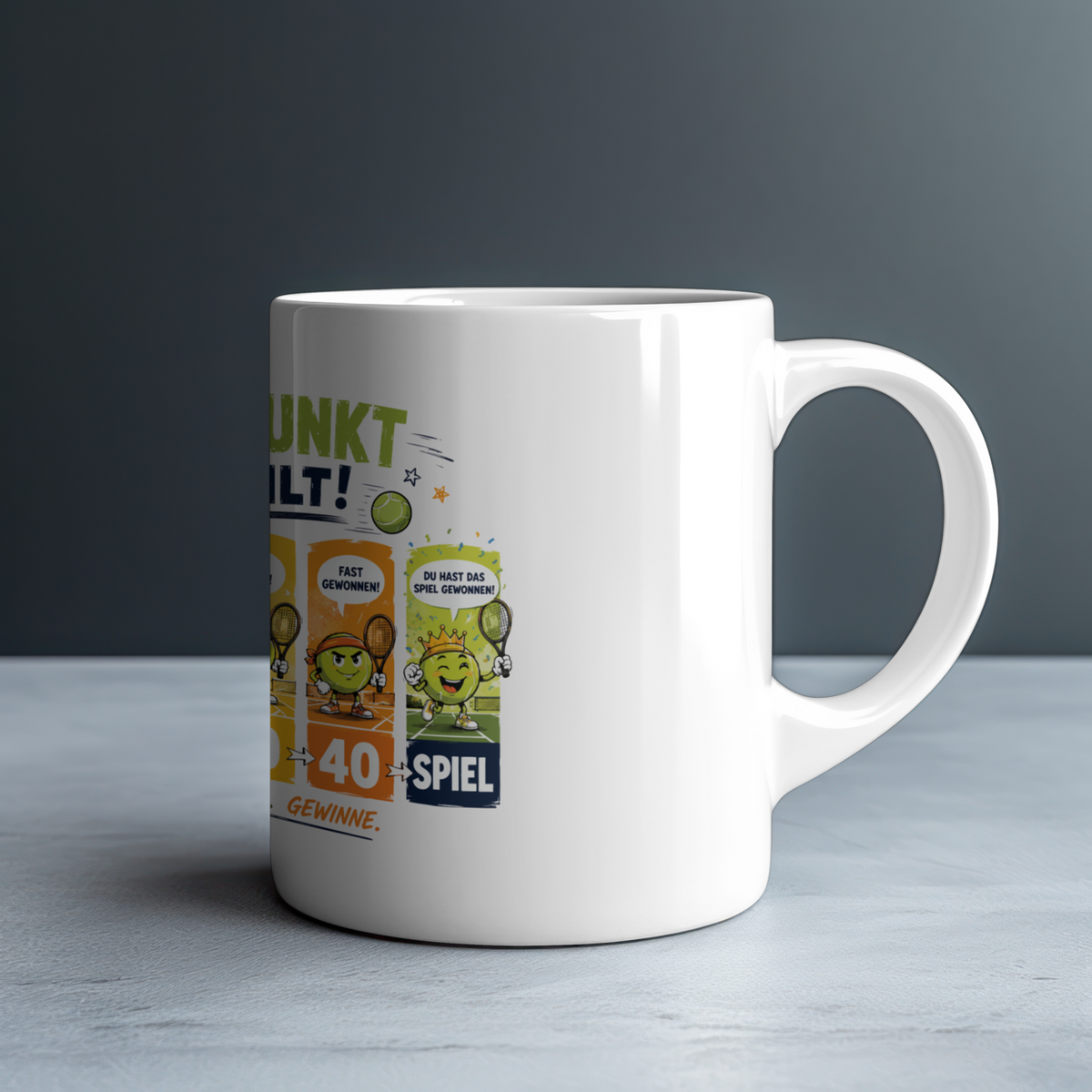 Jeder Punkt zählt Tasse von Court Vibes