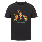 Yuki Aufschlag auf Kinder-Shirt, Farbe schwarz
