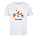 Yuki Aufschlag auf Kinder-Shirt, Farbe weiß