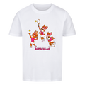 Yuna Aufschlag auf Kinder-Shirt, Farbe weiß