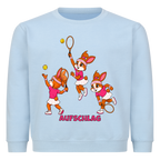 Yuna Aufschlag auf Kinder-Sweatshirt, Farbe babyblau