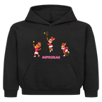 Yuna Aufschlag auf Kinder-Hoodie, Farbe schwarz