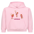 Yuna Aufschlag auf Kinder-Hoodie, Farbe rosa