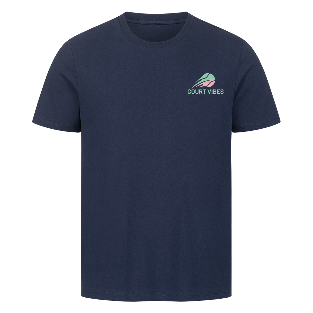 Ich verliere nie auf T-Shirt, Farbe marineblau