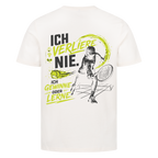 Ich verliere nie auf T-Shirt, Farbe naturweiß