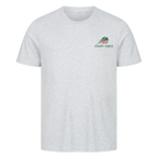 Ich verliere nie auf T-Shirt, Farbe grau meliert