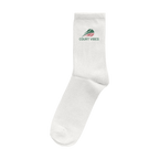 Court Vibes auf Socken, Farbe weiß