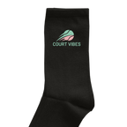 Court Vibes auf Socken, Farbe schwarz