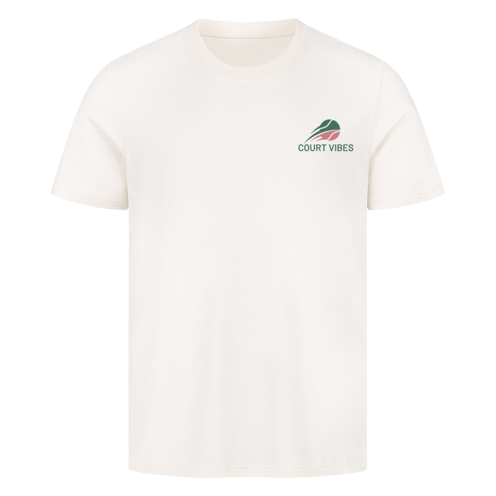 Spiel Satz Sieg Sprint auf T-Shirt, Farbe naturweiß