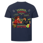 Tennis Parents Meeting auf T-Shirt, Farbe marineblau