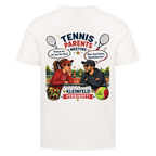 Tennis Parents Meeting auf T-Shirt, Farbe naturweiß