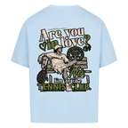Tennis Club Boy auf Oversized Shirt, Farbe babyblau