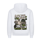 Tennis Club Boy auf Hoodie, Farbe weiß