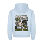 Tennis Club Boy auf Hoodie, Farbe babyblau