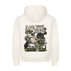 Tennis Club Boy auf Hoodie, Farbe beige