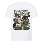 Tennis Club Boy auf T-Shirt, Farbe weiß