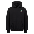 Tennis Club Boy auf Oversized Hoodie, Farbe schwarz