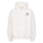 Tennis Club Boy auf Oversized Hoodie, Farbe weiß
