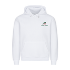 Aufgeben ist keine Option auf Hoodie, Farbe weiß