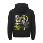 Ich verliere nie auf Hoodie, Farbe schwarz