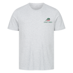 Ich verliere nie auf T-Shirt, Farbe grau meliert
