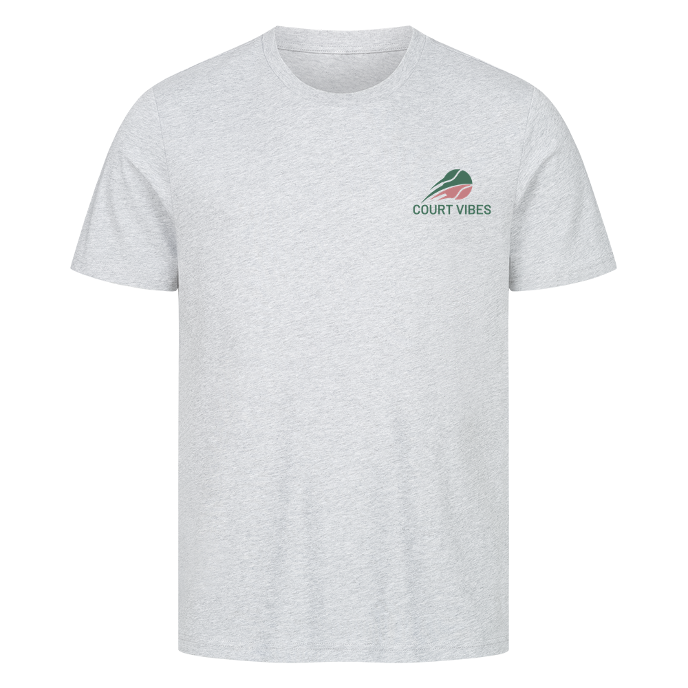 Ich verliere nie auf T-Shirt, Farbe grau meliert