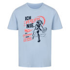 Ich verliere nie auf Kinder-Shirt, Farbe himmelblau