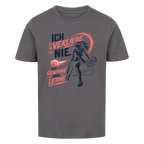 Ich verliere nie auf Kinder-Shirt, Farbe anthrazit