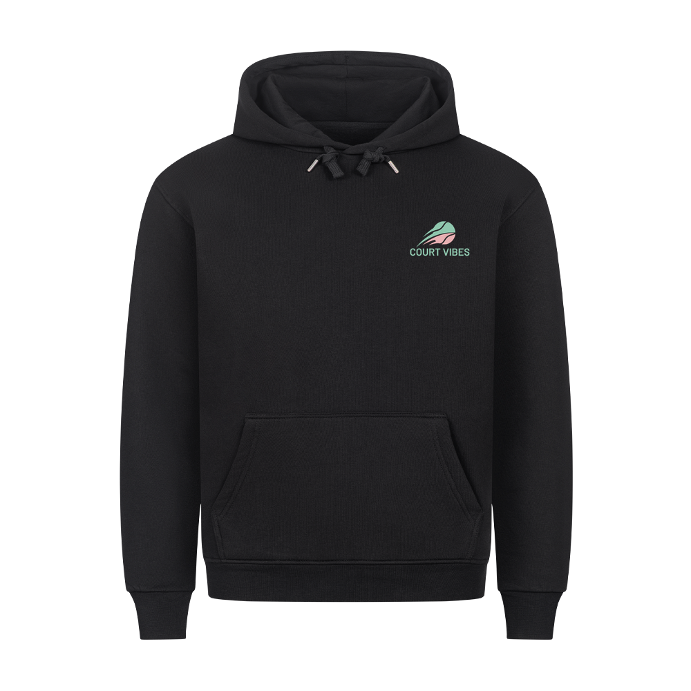 Ich verliere nie auf Hoodie, Farbe schwarz
