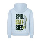 Spiel Satz Sieg Sprint auf Hoodie, Farbe babyblau