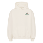 Spiel Satz Sieg Rally auf Oversized Hoodie, Farbe naturweiß