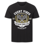 Bavarian Tennis Club München auf T-Shirt, Farbe schwarz