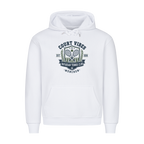 Bavarian Tennis Club München auf Hoodie, Farbe weiß