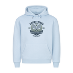 Bavarian Tennis Club München auf Hoodie, Farbe babyblau