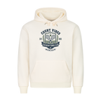 Bavarian Tennis Club München auf Hoodie, Farbe beige