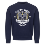Bavarian Tennis Club München auf Sweatshirt, Farbe marineblau