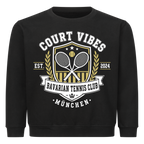 Bavarian Tennis Club München auf Kinder-Sweatshirt, Farbe schwarz