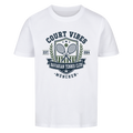 Bavarian Tennis Club München auf Kinder-Shirt, Farbe weiß