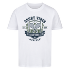 Bavarian Tennis Club München auf Kinder-Shirt, Farbe weiß