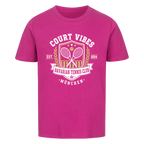Bavarian Tennis Club München auf Kinder-Shirt, Farbe lila