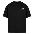 Tennispapa Sponsor auf Oversized Shirt, Farbe schwarz