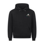 Tennispapa Sponsor auf Hoodie, Farbe schwarz