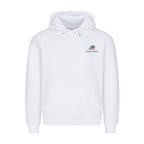 Tennispapa Sponsor auf Hoodie, Farbe weiß