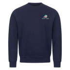 Tennispapa Sponsor auf Sweatshirt, Farbe marineblau