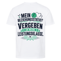 Beziehungsstatus auf T-Shirt, Farbe weiß