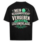 Beziehungsstatus auf Oversized Shirt, Farbe schwarz