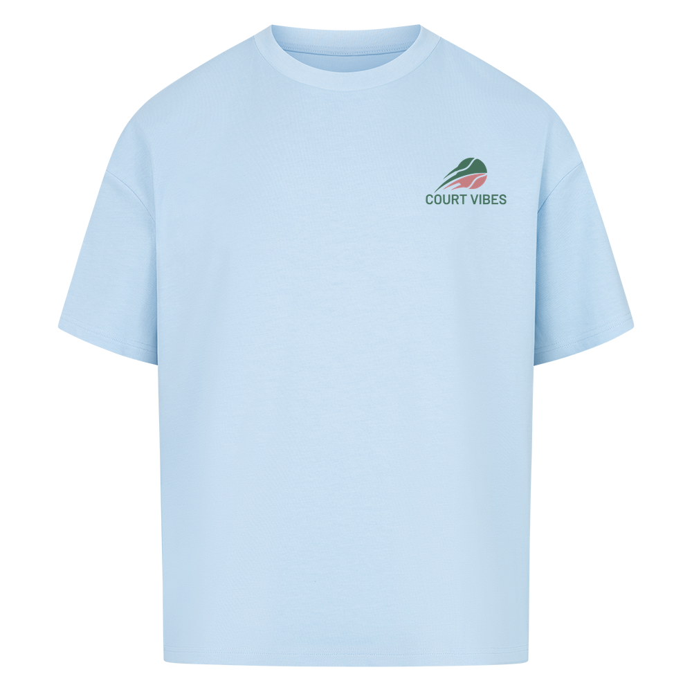 Beziehungsstatus auf Oversized Shirt, Farbe babyblau