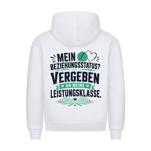 Beziehungsstatus auf Hoodie, Farbe weiß