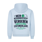 Beziehungsstatus auf Hoodie, Farbe babyblau